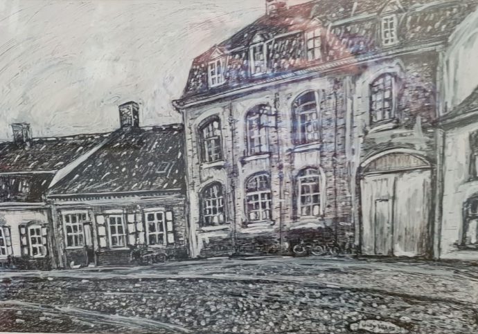Willy Valcke pentekening
