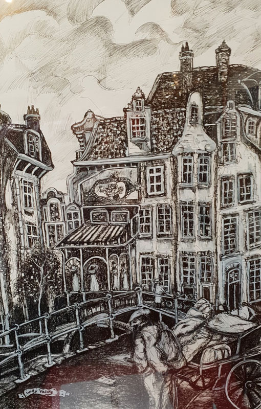 willy valcke pentekening